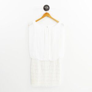 Adian Mattox Fringe Mini Dress #206-9